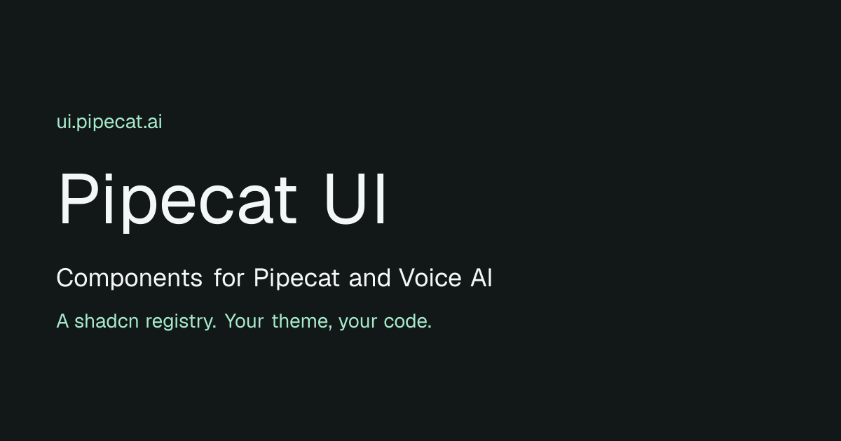 @pipecat preview